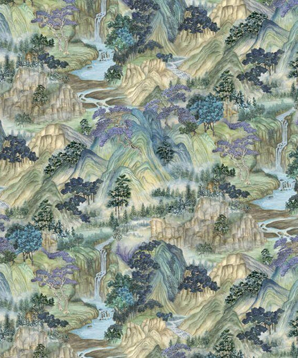 126-11040 Cole & Son Shinrin Yoku Mountainscape Nocturnal