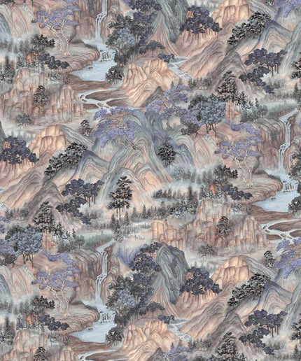 126-11041 Cole & Son Shinrin Yoku Mountainscape Misty