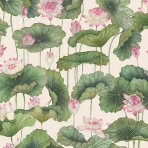 126-9031 Cole & Son Shinrin Yoku Lily Lotus Pink & White