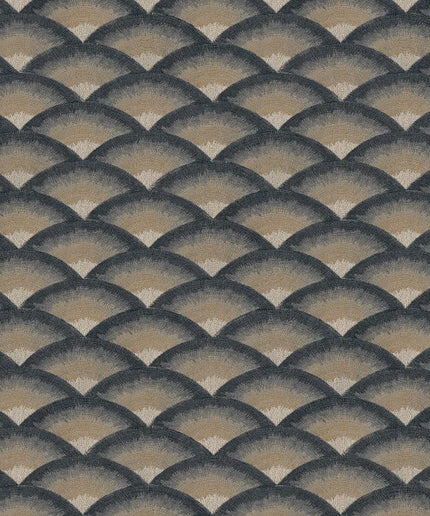 70091426 Casamance Legendes Nami - Dit behang is opgebouwd uit een harmonieus patroon van zwart