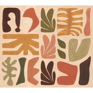 76863466 Casamance Modernismo Jorge - Dit behang is een warme combinatie van beige