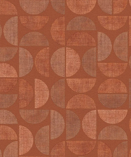 76881222 Casamance Nature Sur Mesure Dualis - Dit behang is opgebouwd uit warme tinten van rood