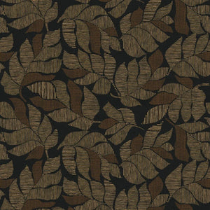 76911324 Casamance Tressora Lontara - Dit behang is een elegant samenspel van zwart