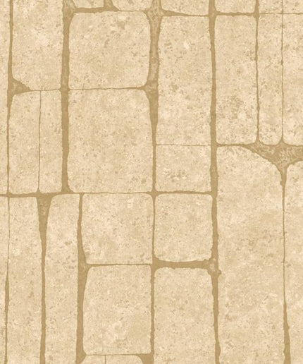 30362 Arte Koalin Solco - Dit behang is subtiel uitgevoerd in zachte beige tinten met warme geelbruine accenten die een natuurlijke en rustgevende sfeer creëren.