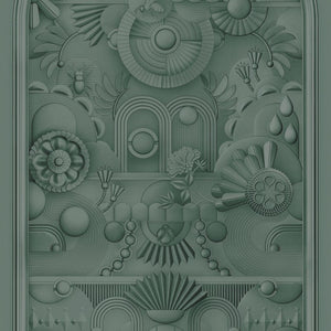 MO5057 Arte Moooi Wallcovering Green House