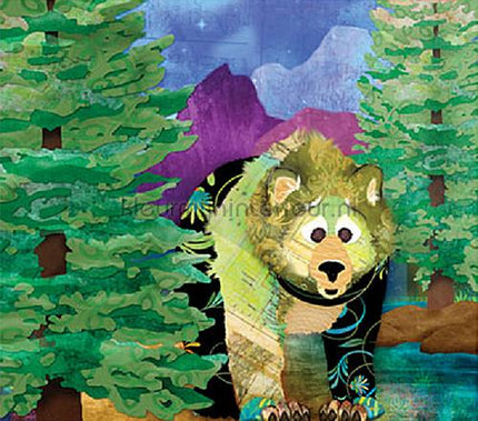 Atlas Wallcoverings The Great Zoo 2 1662 | Bestellen bij https://www.kleurmijninterieur.nl/