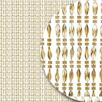 Chios transparant champagne 90 x 210 op de dag