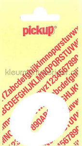 Pick-up Sierlijke Letters en Cijfers 0-wit | Bestellen bij https://www.kleurmijninterieur.nl/