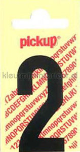 Pick-up Rechte Letters en Cijfers 2-zwart | Bestellen bij https://www.kleurmijninterieur.nl/