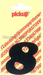 Pick-up Sierlijke Letters en Cijfers 8-zwart | Bestellen bij https://www.kleurmijninterieur.nl/