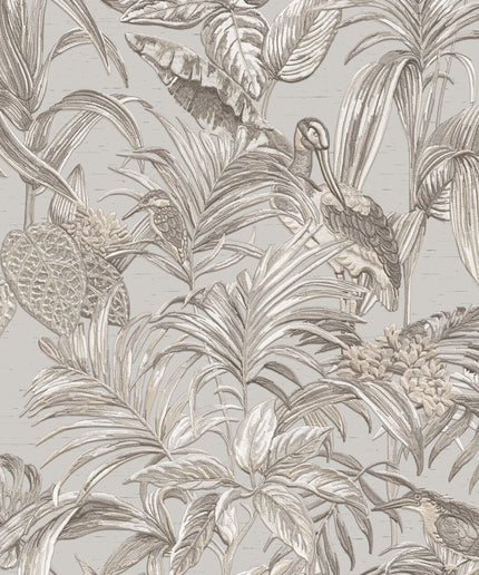 DE120011 Dutch Wallcoverings Bird of Paradise