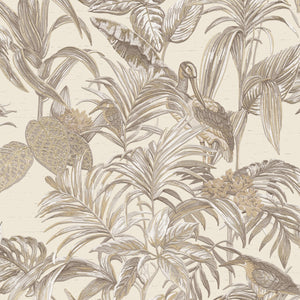 DE120012 Dutch Wallcoverings Bird of Paradise