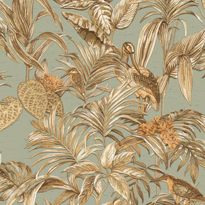 DE120017 Dutch Wallcoverings Bird of Paradise