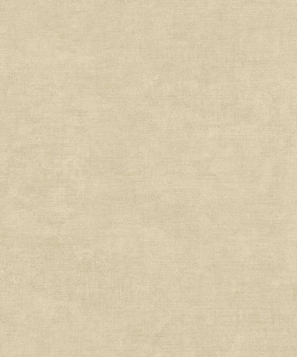 350585 Eijffinger Riviera Maison Belgian Linen - Dit behang is warm beige met subtiele schakeringen van lichtbruin en crème voor een natuurlijke