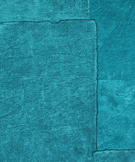 VP 1018 41 Elitis Sangpi Sangpi - Dit behang is opgebouwd uit verschillende tinten blauw en turquoise