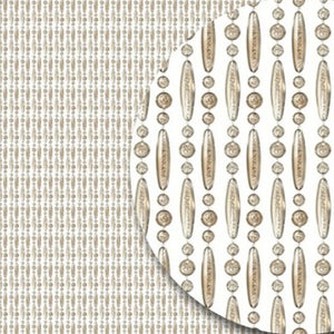 Koral transparant champagne verspringend 100 x 240 op de dag