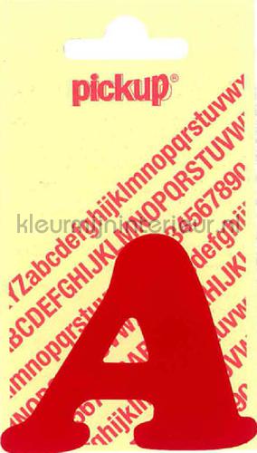 Pick-up Sierlijke Letters en Cijfers a-rood | Bestellen bij https://www.kleurmijninterieur.nl/