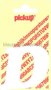 Pick-up Sierlijke Letters en Cijfers d-wit | Bestellen bij https://www.kleurmijninterieur.nl/
