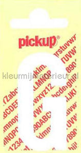 Pick-up Rechte Letters en Cijfers g-wit | Bestellen bij https://www.kleurmijninterieur.nl/
