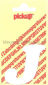 Pick-up Sierlijke Letters en Cijfers j-wit | Bestellen bij https://www.kleurmijninterieur.nl/