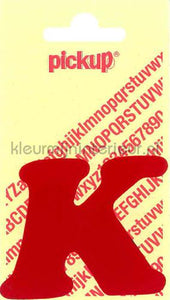 Pick-up Sierlijke Letters en Cijfers k-rood | Bestellen bij https://www.kleurmijninterieur.nl/