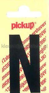 Pick-up Rechte Letters en Cijfers n-zwart | Bestellen bij https://www.kleurmijninterieur.nl/