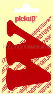 Pick-up Sierlijke Letters en Cijfers w-rood | Bestellen bij https://www.kleurmijninterieur.nl/