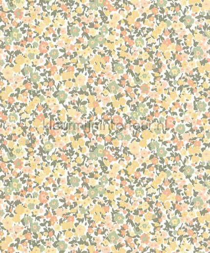 Casadeco Flower Market FLOM89212226 | Bestellen bij https://www.kleurmijninterieur.nl/