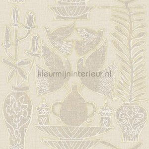 Elitis Lins brodes VP 954 01 | Bestellen bij https://www.kleurmijninterieur.nl/