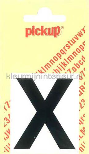 Pick-up Basic Letters en Cijfers x-zwart | Bestellen bij https://www.kleurmijninterieur.nl/
