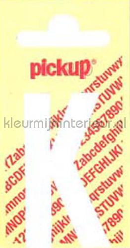 Pick-up Rechte Letters en Cijfers k-wit | Bestellen bij https://www.kleurmijninterieur.nl/
