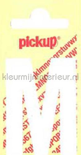 Pick-up Rechte Letters en Cijfers m-wit | Bestellen bij https://www.kleurmijninterieur.nl/