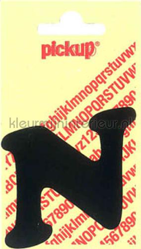 Pick-up Sierlijke Letters en Cijfers n-zwart | Bestellen bij https://www.kleurmijninterieur.nl/