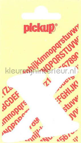 Pick-up Sierlijke Letters en Cijfers x-wit | Bestellen bij https://www.kleurmijninterieur.nl/