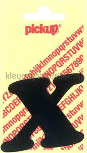 Pick-up Sierlijke Letters en Cijfers x-zwart | Bestellen bij https://www.kleurmijninterieur.nl/