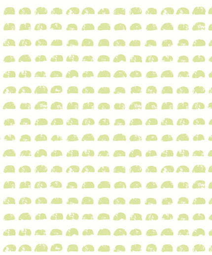 WGU50124W Dutch Wallcoverings When i grow up Hay Bale - Dit behang is opgebouwd uit een zacht lichtgroene tint gecombineerd met een off-white achtergrond