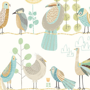 WGU50144W Dutch Wallcoverings When i grow up Honeywood Bears - Dit behang is een zachte mix van bruin