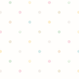 WGU50151W Dutch Wallcoverings When i grow up Doodle Spot - Dit behang is licht en speels met subtiele tinten roze
