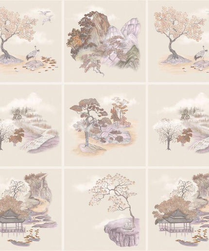 126-10037 Cole & Son Shinrin Yoku Tile Toile Autumnal