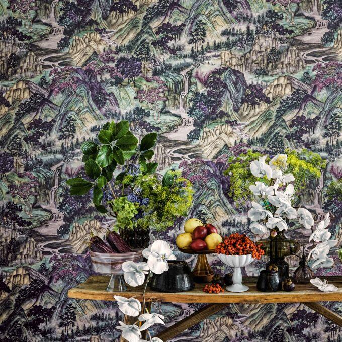 126-11039 Cole & Son Shinrin Yoku Mountainscape Orginal