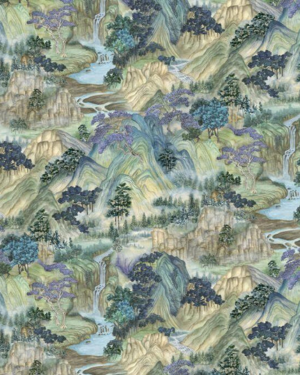 126-11040 Cole & Son Shinrin Yoku Mountainscape Nocturnal