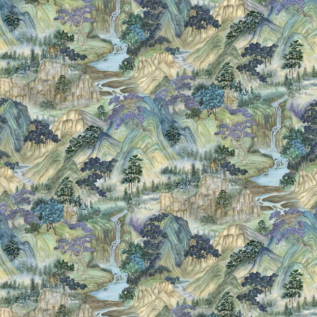 126-11040 Cole & Son Shinrin Yoku Mountainscape Nocturnal