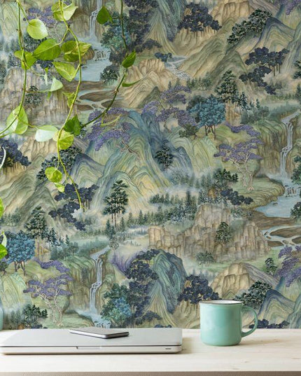 126-11040 Cole &amp; Son Shinrin Yoku Mountainscape Nocturnal