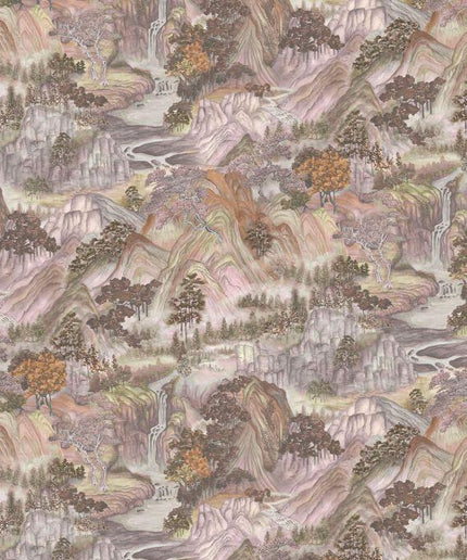 126-11042 Cole & Son Shinrin Yoku Mountainscape Autumnal