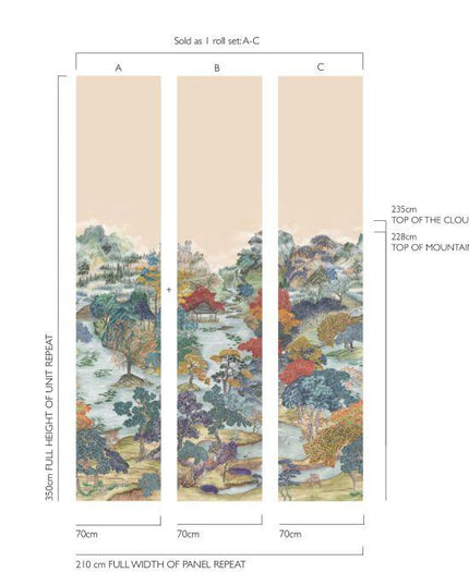 126-12044 Cole & Son Shinrin Yoku Pavilion