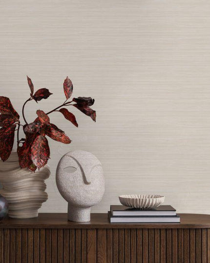 126-13048 Cole & Son Shinrin Yoku Textures Grasscloth Natural Shimmer