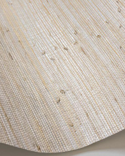 126-13048 Cole & Son Shinrin Yoku Textures Grasscloth Natural Shimmer
