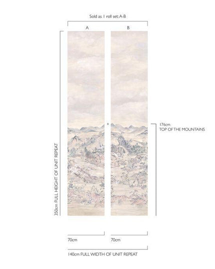 126-5013 Cole & Son Shinrin Yoku Japanese Chinoiserie