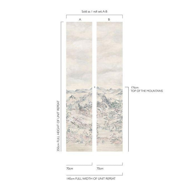 126-5015 Cole & Son Shinrin Yoku Japanese Chinoiserie
