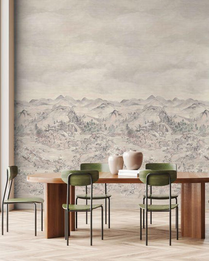 126-5017 Cole & Son Shinrin Yoku Japanese Chinoiserie Grasscloth